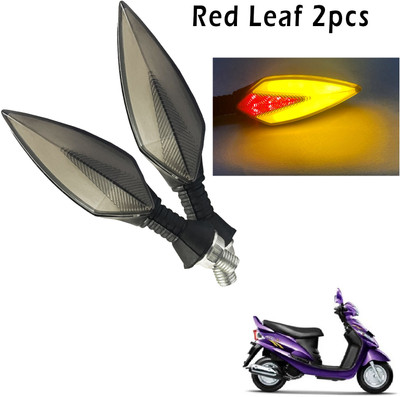 Generox Front, Rear, Side LED Indicator Light for Mahindra Rodeo RZ(Red, Yellow)