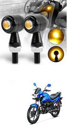 LOVMOTO Front, Rear LED Indicator Light for Suzuki Lets(Yellow)