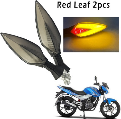 Generox Front, Rear, Side LED Indicator Light for Bajaj Discover 100 M(Red, Yellow)