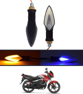 MATIES Front LED Indicator Light for Universal For Car Universal For Car(Blue, Yellow)