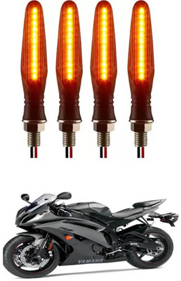 E-Shoppe Front, Rear, Side LED Indicator Light for Yamaha YZF(Yellow)