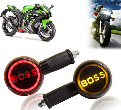 AUTO PEARL Side LED Indicator Light for Kawasaki Ninja(Yellow, Red)