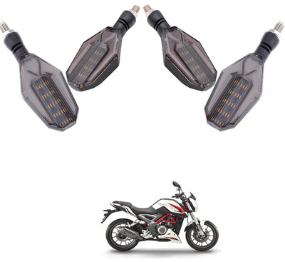 PRTEK Front, Rear LED Indicator Light for Universal For Bike(Multicolor)