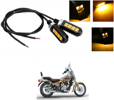 XZRTZ Front LED Indicator Light for Bajaj Avenger 220 DTS-i(Yellow)