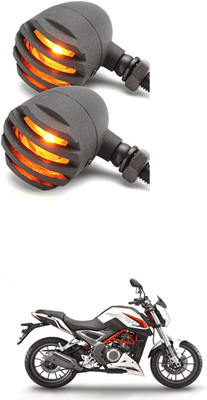 LOVMOTO Front, Rear LED Indicator Light for Universal For Bike(Yellow)