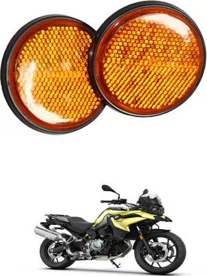 E-Shoppe Front, Rear, Side LED Indicator Light for BMW Universal For Bike(Yellow)