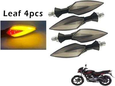 Generox Front, Rear LED Indicator Light for Bajaj Pulsar(Red, Yellow)