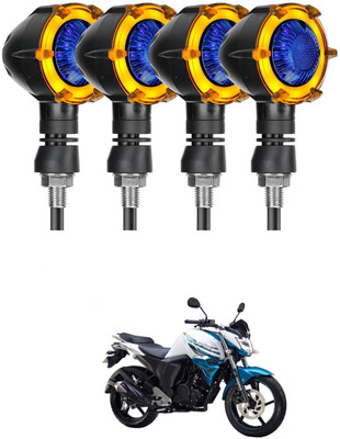 PRTEK Front, Rear LED Indicator Light for Yamaha FZ16(Multicolor)