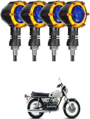 PRTEK Front, Rear LED Indicator Light for Yamaha RD 350(Multicolor)