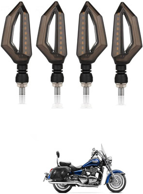 PRTEK Front, Rear LED Indicator Light for Yamaha SZ-S(Blue)