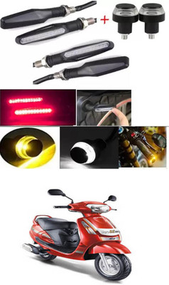 E-Shoppe Front, Rear, Side LED Indicator Light for Mahindra Duro DZ(Yellow, Blue)