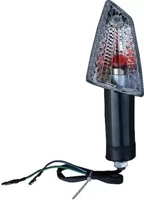 Vinita Store Side Flasher Indicator Light for Hero Splender iSMART, Splender iSMART(Red)