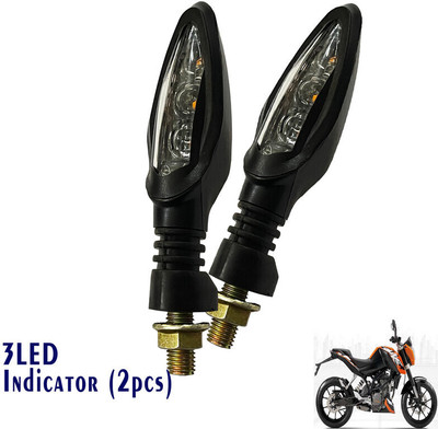 Generox Front, Rear LED Indicator Light for KTM Duke 190(Yellow)