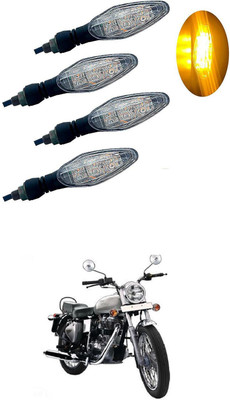 PRTEK Front, Rear LED Indicator Light for Royal Enfield 500(Multicolor)