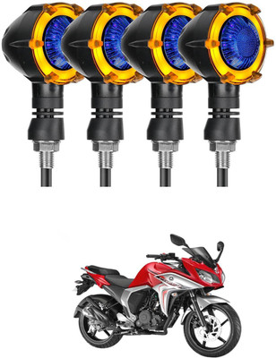 PRTEK Front, Rear LED Indicator Light for Yamaha Fazer(Multicolor)