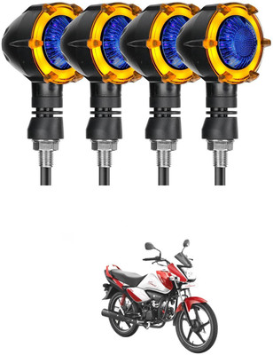PRTEK Front, Rear LED Indicator Light for Hero Splendor NXG(Multicolor)