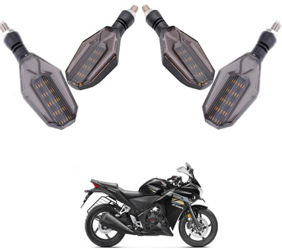PRTEK Front, Rear LED Indicator Light for Honda CBR 250R(Multicolor)