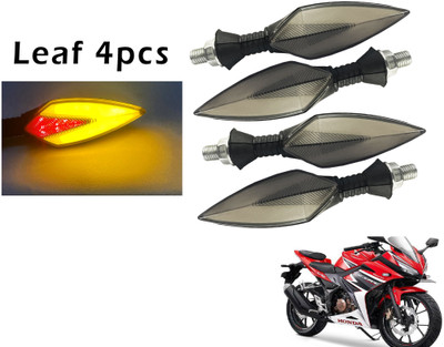 Generox Front, Rear LED Indicator Light for Honda CBR 150 R(Red, Yellow)