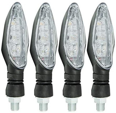 aksmit Front, Side LED Indicator Light for KTM, Universal For Bike Duke RC 200, Duke1190, Duke 690, Duke RC 200(Yellow)