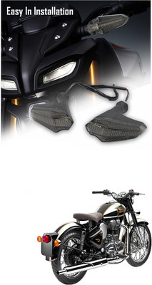 Lovmoto Side LED Indicator Light for Royal Enfield Classic(Amber)