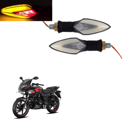 Vagary Front, Rear LED Indicator Light for Bajaj Pulsar 220(Red, Yellow)