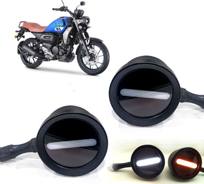 AUTO PEARL Front LED Indicator Light for Yamaha FZ(White, Yellow)