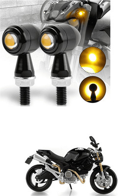 LOVMOTO Front, Rear LED Indicator Light for TVS Max 4R(Yellow)