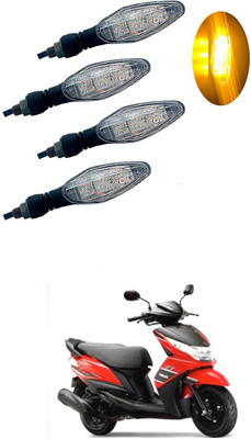 PRTEK Front, Rear LED Indicator Light for Yamaha Ray(Multicolor)