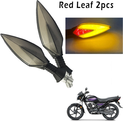 Generox Front, Rear, Side LED Indicator Light for Honda Dream Neo(Red, Yellow)