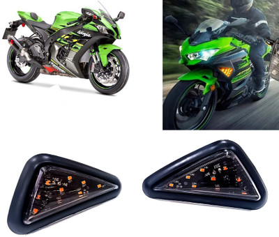 AUTO PEARL Side LED Indicator Light for Kawasaki Ninja(Yellow)