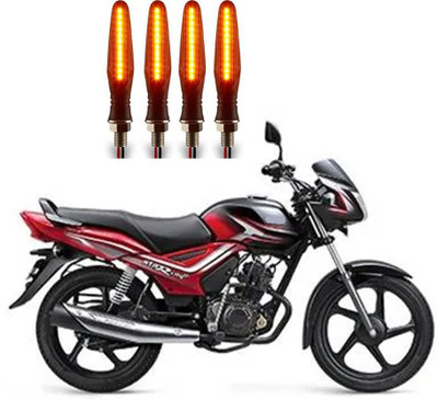 MOTORMANIA Front, Rear, Side LED Indicator Light for NA(Yellow)