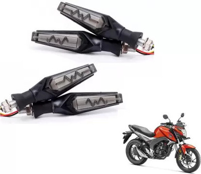 NIR JAY Rear LED Indicator Light for Universal For Bike 42 ( BS4 + BS6 )(Multicolor)
