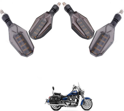PRTEK Front, Rear LED Indicator Light for Yamaha SZ-S(Multicolor)