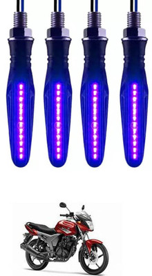 E-Shoppe Front, Rear, Side LED Indicator Light for Yamaha SZ-S(Blue)