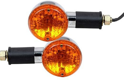Digital Craft Side Halogen Indicator Light for Royal Enfield Classic(White)