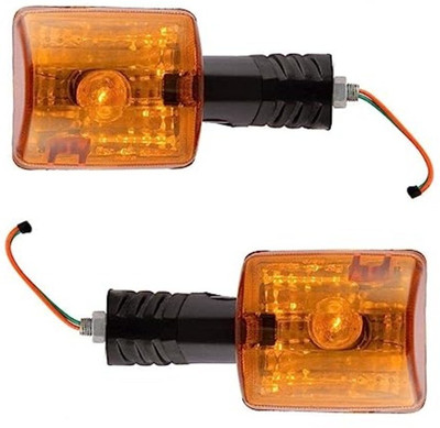 TheVineetaStore Front, Rear, Side Incandescent Indicator Light for Hero Splendor Plus(White)
