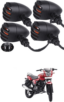 LOVMOTO Front, Rear LED Indicator Light for Hero Impulse(Yellow)