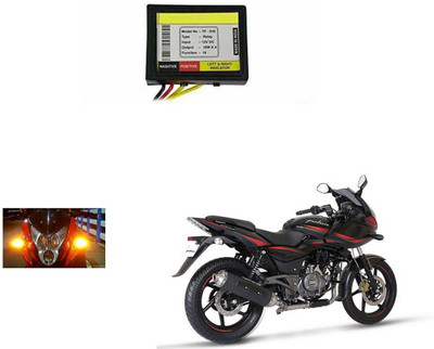 REPLEY Front, Rear NA Indicator Light for Bajaj Pulsar 220 DTS-i(Multicolor)