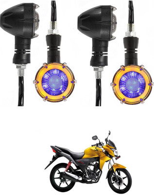 PRTEK Universal High Bright Front Rear Led Side Indicator Turn Signal V1189 Indicator Light Motorbike LED for Honda (12 V, 12 W)(CB Twister, Pack of 4)