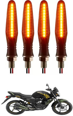 E-Shoppe Front, Rear, Side LED Indicator Light for Yamaha FZ(Yellow)