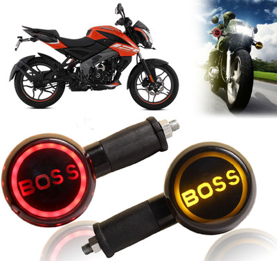 AUTO PEARL Side LED Indicator Light for Bajaj(Yellow, Red)