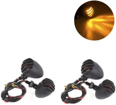 NIR JAY Side LED Indicator Light for Universal For Bike 7 Series(Orange)