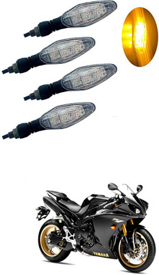 PRTEK Front, Rear LED Indicator Light for Universal For Bike(Multicolor)