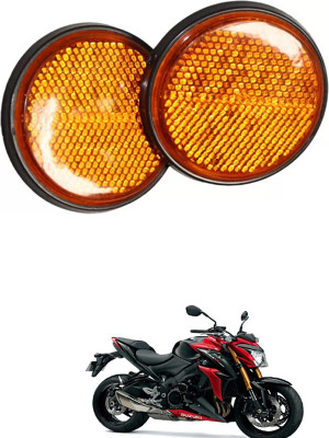 E-Shoppe Front, Rear, Side LED Indicator Light for Suzuki Universal For Bike(Yellow)