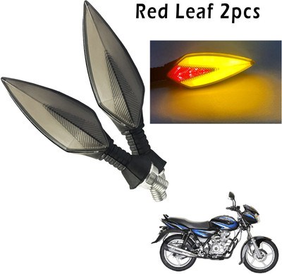 Generox Front, Rear, Side LED Indicator Light for Bajaj Discover 125(Red, Yellow)
