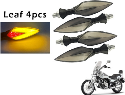 Generox Front, Rear LED Indicator Light for Bajaj Avenger 220(Red, Yellow)
