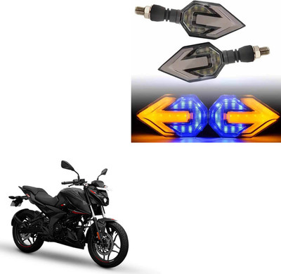 Vagary Front, Rear LED Indicator Light for TVS Apache RTR 160(Blue, Yellow)
