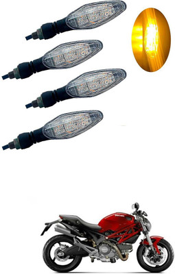 PRTEK Front, Rear LED Indicator Light for TVS Max 4R(Multicolor)