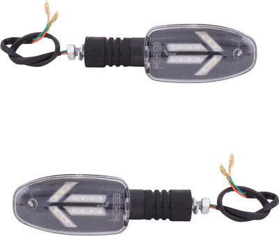 UNO MINDA Front, Rear LED Indicator Light for Bajaj Platina(Blue)