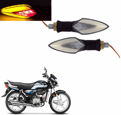 Vagary Front, Rear LED Indicator Light for Hero HF Deluxe(Red, Yellow)